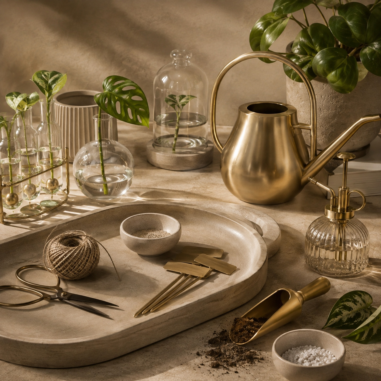 Premium indoor plant accessories