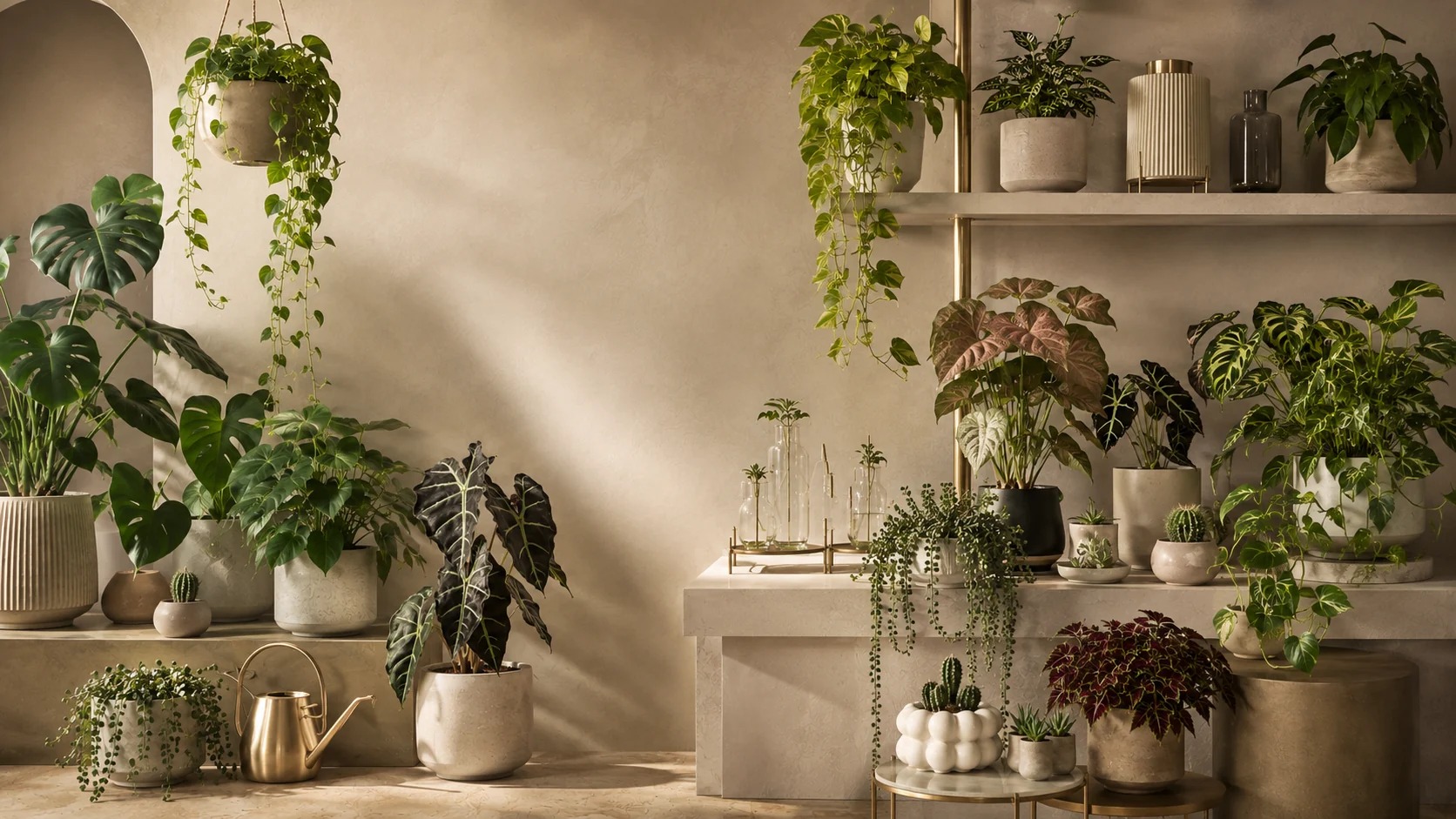 Jayne's Emporium indoor plant collection
